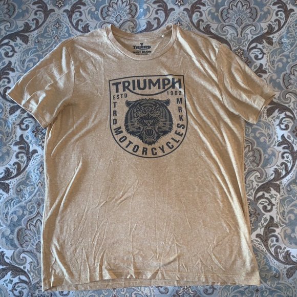 Lucky Brand Other - Lucky Brand Triumph Motorcycles T-Shirt